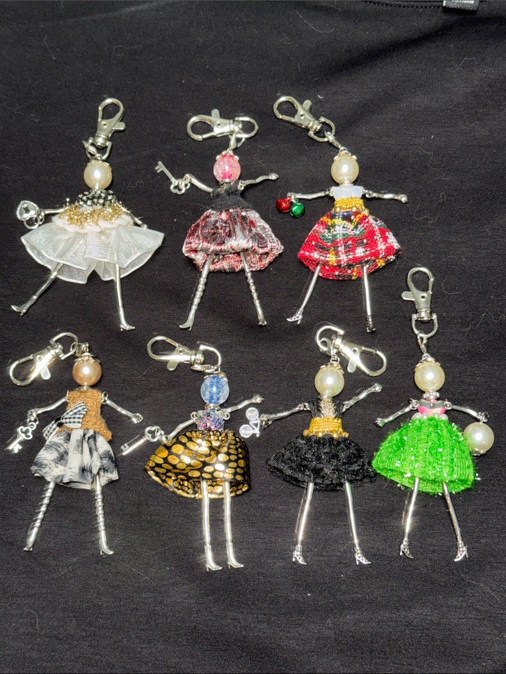 Bag-charm/Keychains - “LITTLE LADIES BAG CHARMS for yourself or as a gift🌺